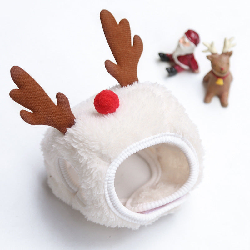 Wholesale Dog Cat Pet Christmas Hat Bibs Scarf Belly Band Teddy French Bulldog Pomeranian Autumn and Winter Clothes